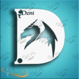 Diva Stencils Demi Unicorn Dragon